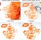 Orange HTV Heat Transfer Vinyl Rolls, 12" x 9ft Glossy Orange Iron on Vinyl for T-Shirt, Adhesive Orange HTV Vinyl for All Cutter Machines Easy to Cut & Weed for Heat Vinyl Design